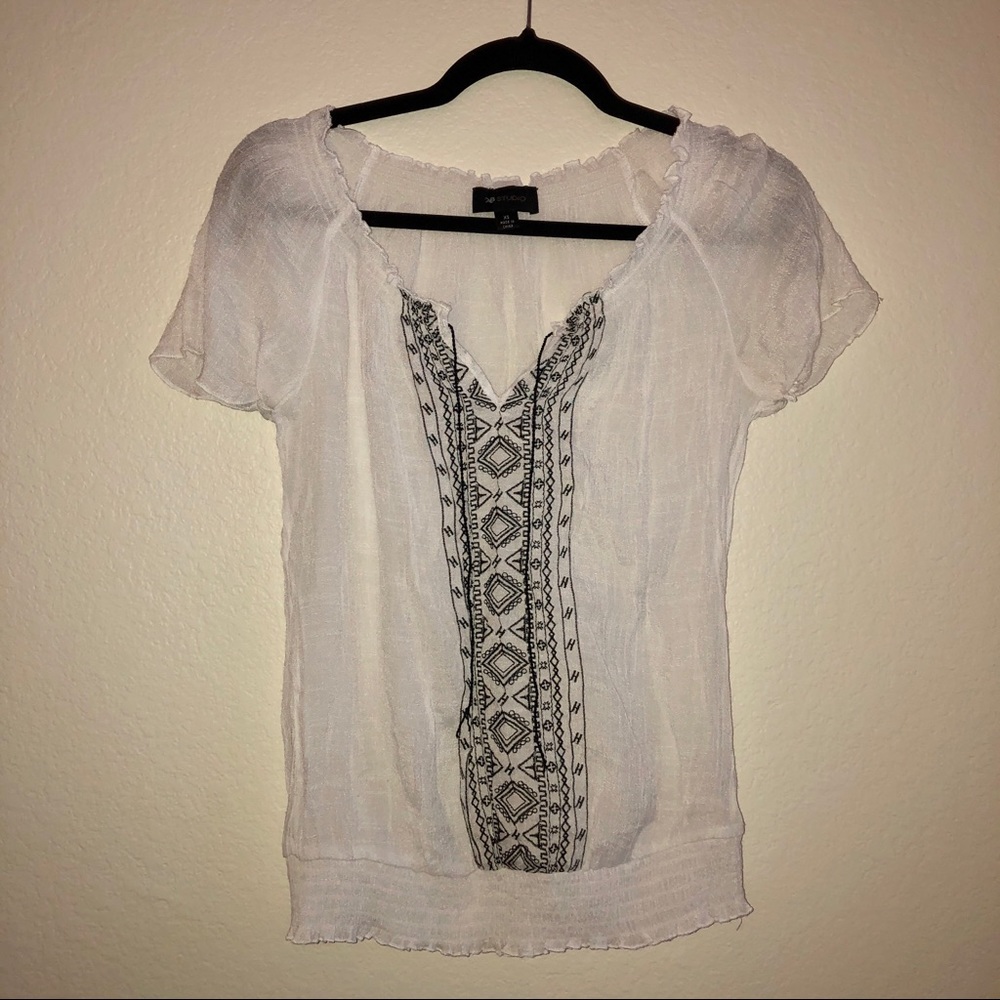 Bohemian Short Sleeve Shirt